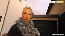 DEUTSCHLAND REPORT – (Mandy Mystery) – Short Hair German MILF Seduced In Public And Fucked Hard By Stud