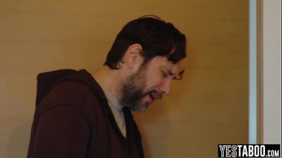 Frustrated cuck fucks ebony stepsister of the dude railing his GF