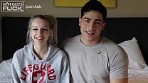 Hispanic Muscle Jock Fucks Tiny Blonde Artist Who Claims She’s The Tightest.