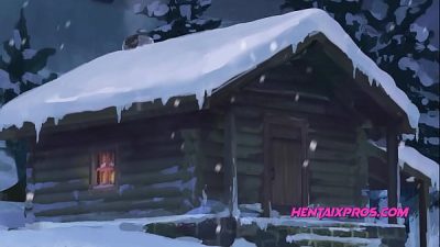 Hot romantic sex in a cold cabin – UNCENSORED