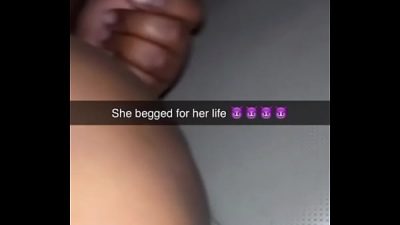 This bitch from Dover Delaware was moaning for her life